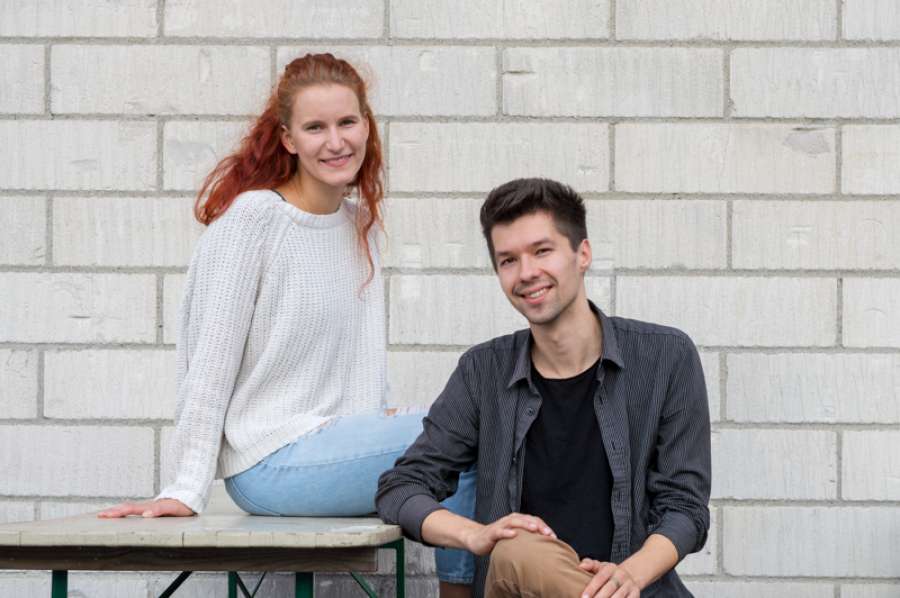 Peter and Kristina: bringing piano music to the streets of Odense